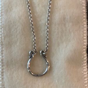 James Avery 24” charm holder/necklace